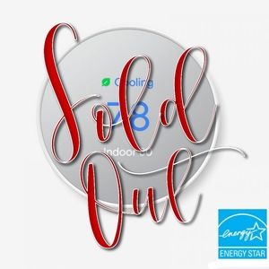 Google NEST SMART Thermostat • Snow • ❄️ Factory Sealed! •  GA01334-US • 2021!